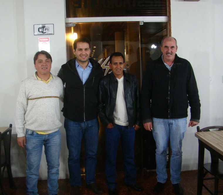 Dep. Paulo Litro recebe reivindicações de Ney Becker e Valmir Sete